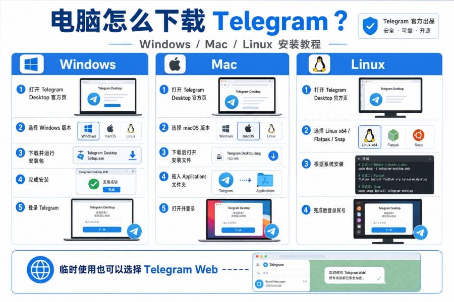 iPhone 通过 App Store 下载 Telegram