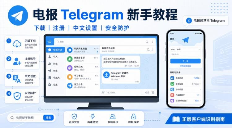 电报是什么?Telegram 和电报是同一个软件吗?