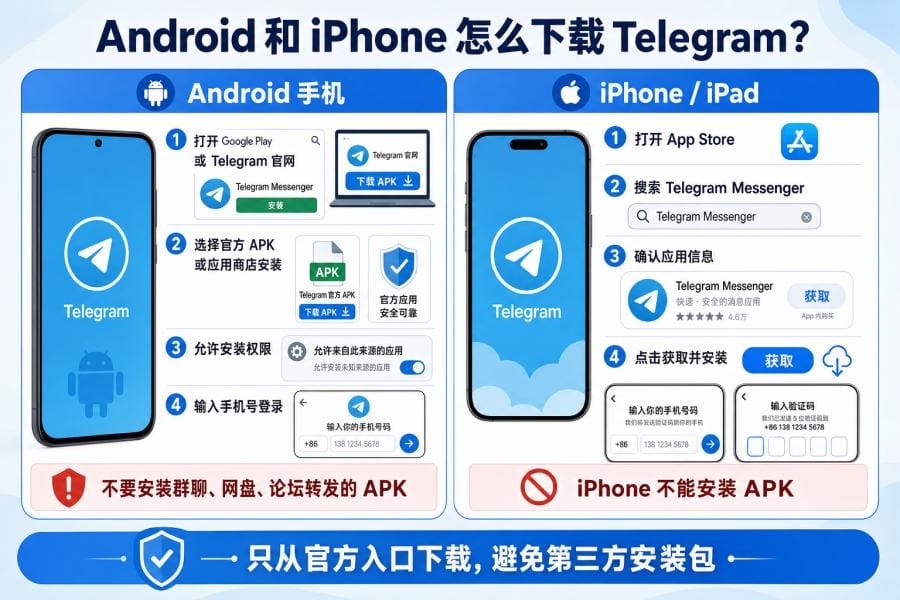 电报下载教程:Telegram 手机和电脑安装方法汇总 配图 2